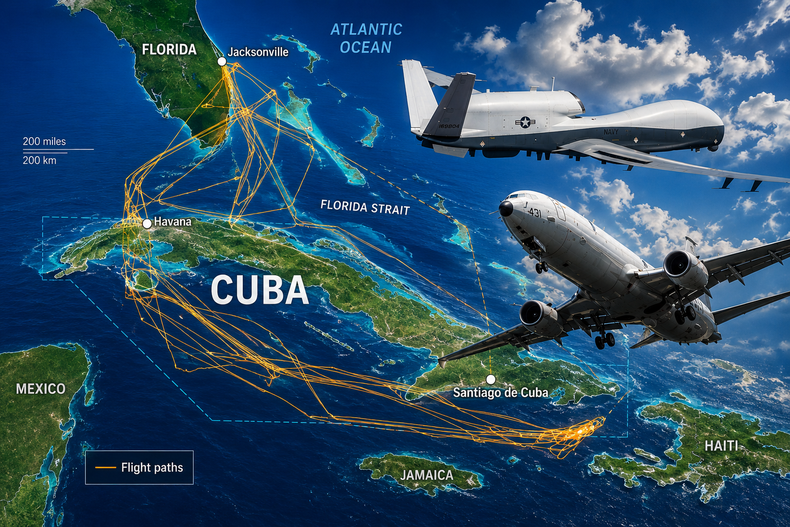 aviones guerra Cuba trump