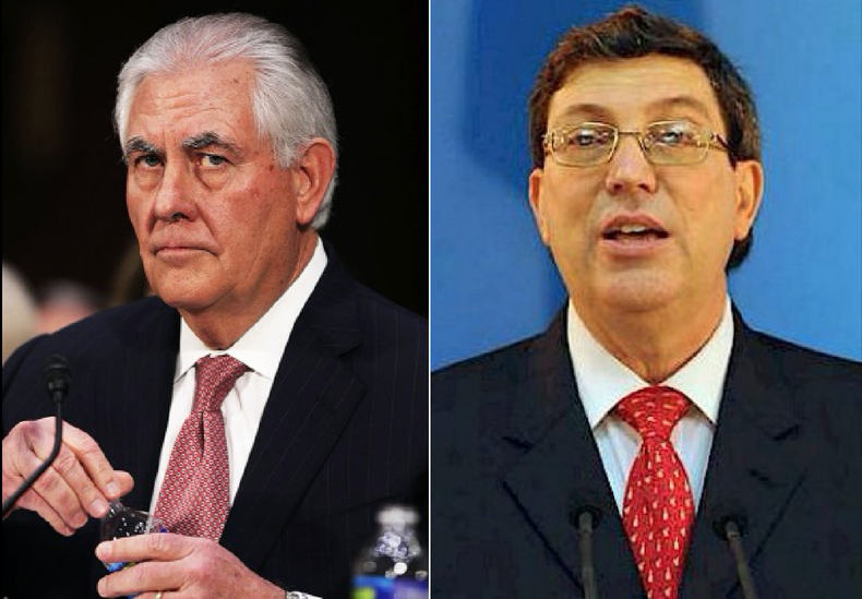 bruno rodriguez Tillerson