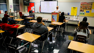 controversia por audio filtrado de una maestra de miami