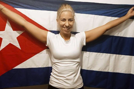 activista cubana thais mailen franco tuvo que abandonar cuba por las amenazas de la dictadura