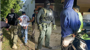 casi 800 inmigrantes ilegales arrestados en florida tras un operativo masivo de ice