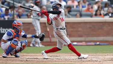 Nacionales vuelven a vencer a Mets, líderes del Este, 7-1