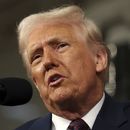 El presidente Donald Trump pronuncia un discurso ante una sesión conjunta del Congreso, el martes 4 de marzo de 2025, en el Capitolio en Washington. (Win McNamee/Foto compartida vía AP)
