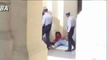 otro acto de brutalidad policial en cuba