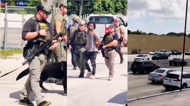 persecucion en la i-95 y tiroteo en miami: dos detenidos tras intenso operativo policial