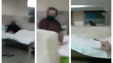 se filtra video de una sala de pacientes sospechosos de tener coronavirus en cuba