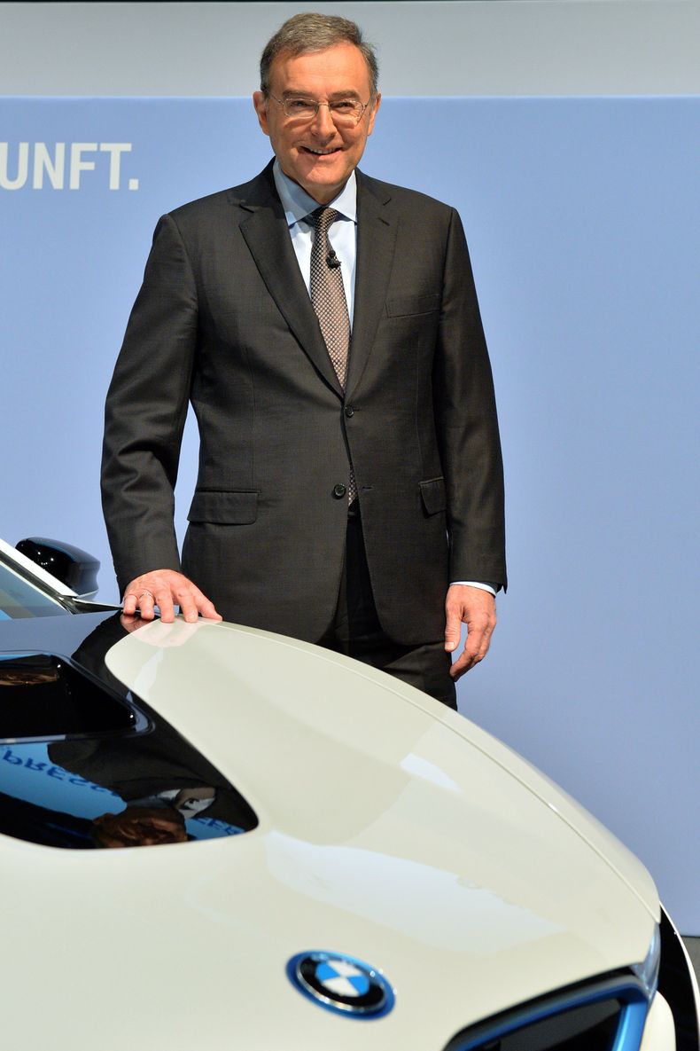 El director general de la empresa automovil&iacute;stica alemana BMW Norbert Reithofer durante la conferencia financiera anual en Munich, Alemania, el mi&eacute;rcoles, 19 de marzo del 2014. (Foto AP/Kerstin Joensson)