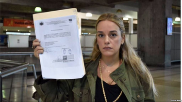 prohiben a lilian tintori salir de venezuela para reunirse con macron, rajoy, merkel y may