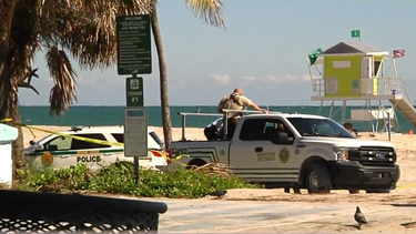 investigan hallazgo de un cuerpo en la playa de haulover beach