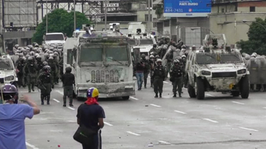 brutal represion en venezuela deja varios heridos y detenidos