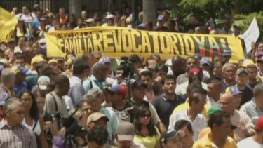 masivas manifestaciones se esperan en venezuela para pedir el revocatorio contra nicolas maduro