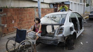 Pobreza en la capital de industria petrolera de Venezuela
