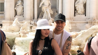 jacob forever y la dura juntos de paseo por roma, italia