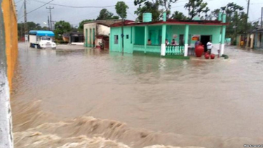mas de 5.000 evacuados en cuba por inundaciones tras paso de alberto