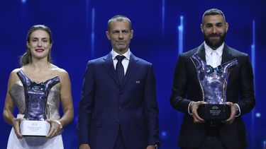 Karim Benzema y Alexia Putellas, los Jugadores del Año UEFA
