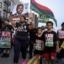 Activistas de Black Lives Matter protestan en el barrio de Harlem de Nueva York, el 16 de julio de 2019. (Foto AP/Craig Ruttle, Archivo) Activistas de Black Lives Matter protestan en el barrio de Harlem de Nueva York, el 16 de julio de 2019. (Foto AP/Craig Ruttle, Archivo)