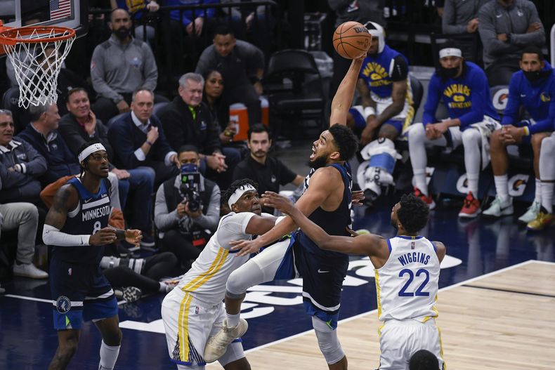 DEP-BAS WARRIORS-TIMBERWOLVES
