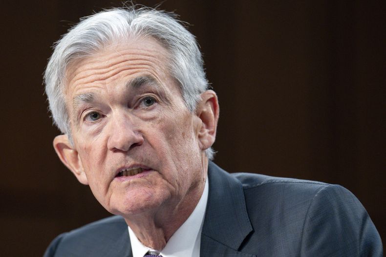 El presidente de la Reserva Federal Jerome Powell en el Congreso en Washington el 11 de febrero del 2025. (AP foto/Jacquelyn Martin)