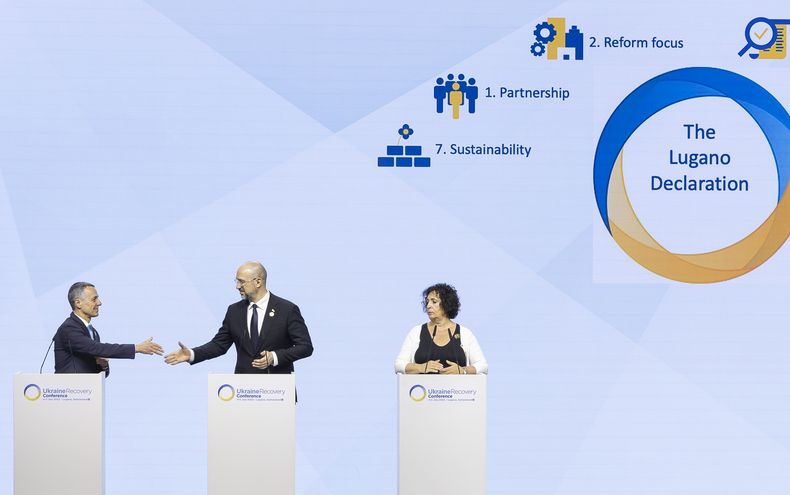 EUR-GEN UCRANIA-CONFERENCIA-RECONSTRUCCIÓN