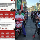 Aduana de Cuba publica nuevos aranceles en dólares para la importación de motos