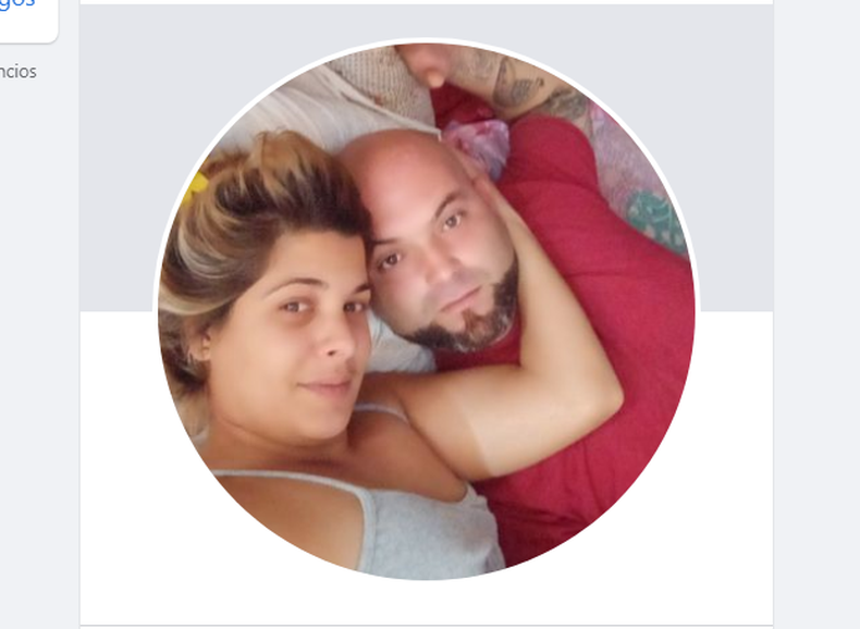 El balsero Alexis Pérez Fernández, de 28 años de edad, junto a su esposa Meibis Armenteros Pozo. Cortesía.&nbsp;