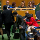 DELEGACIÓN CUBANA ABANDONA LA ONU TRAS DURO MENSAJE DE TRUMP: Cuba es un Estado absolutamente fallido