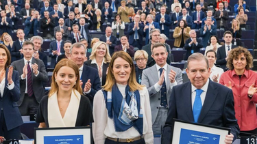 maria corina machado al recibir el premio sajarov: es un reconocimiento a la lucha del pueblo venezolano