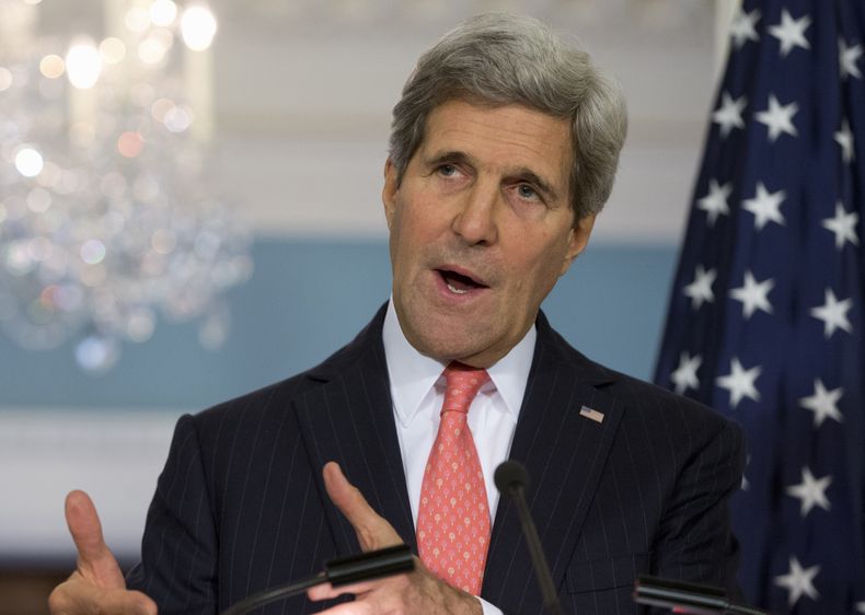 John Kerry, secretario de Estado.