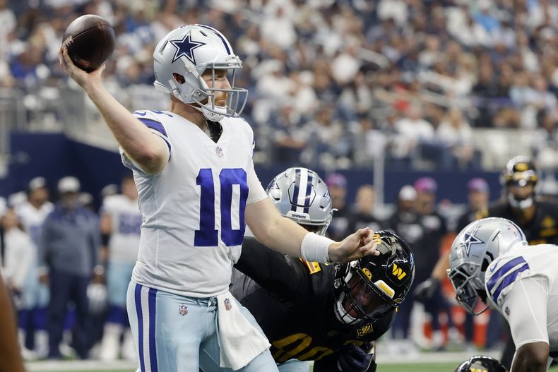 DEP-NFL COMMANDERS-COWBOYS