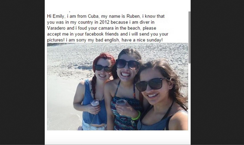 Emily Demello cuba camara fotos