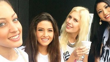 friccion entre miss libano y miss israel por selfie