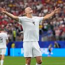 Erling Haaland (9) celebra tras anotar el segundo gol de Noruega en el partido contra Costa de Marfil en los 16vos de final del Mundial, el martes 30 de junio de 2026, en Arlington, Texas. (AP Foto/Tony Gutiérrez)