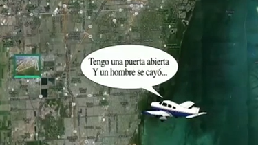 americateve | Revelan la identidad del pasajero que cayó desde una avioneta frente a Key Biscayne.