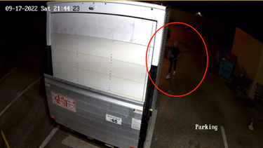 captado en camara: roban camion con una carga de comida para animales de una tienda de miami