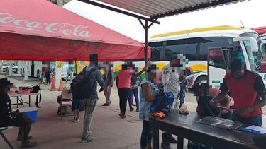 mexico.- detenidos 71 migrantes en veracruz, mexico