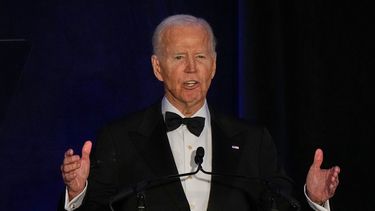 El expresidente Joe Biden durante un evento de la Barra Nacional de Abogados, el jueves 31 de julio de 2025, en Chicago. (AP Foto/Nam Y. Huh, Archivo)