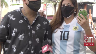 residentes de miami reaccionan a la muerte de maradona