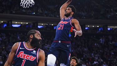 Harden logra triple doble en triunfo de Sixers sobre Knicks