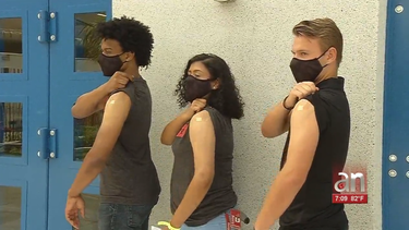 estudiantes que no vivan en florida o sean de otros paises se podran vacunar en el hospital jackson