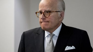 James Biden, hermano del presidente Joe Biden, sale de una entrevista privada con los republicanos de la Cámara de Representantes, en el Capitolio en Washington, el 21 de febrero de 2024. (Foto AP/ Andrés Harnik)