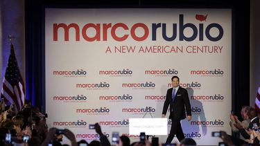 El republicano Marco Rubio se lanza a la presidencia