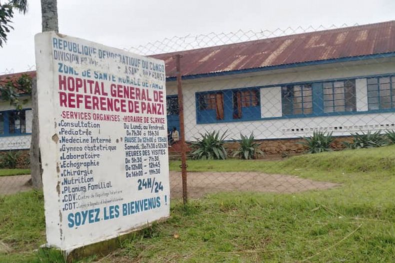 Vista del Hospital General de Panzi, en el suroeste del Congo, el 5 de noviembre de 2024. (AP Foto/Lucien Lufutu)