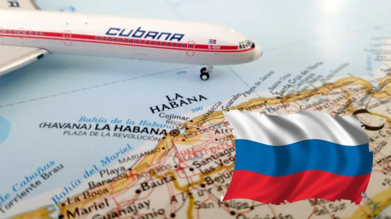 Cubana de aviación vuelos a Rusia