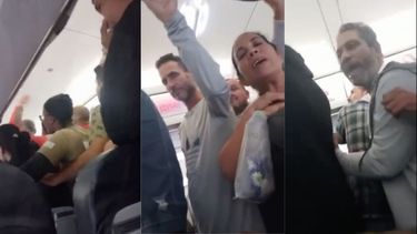 video: grupo de inmigrantes cubanos protestan dentro de un avion en mexico para evitar su deportacion a cuba