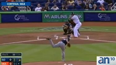 americateve | El pelotero Giancarlo Stanton llega a un acuerdo multimillonario con los Marlins y esto eleva las pasiones entre los fanáticos.