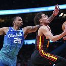 Hawks pasan encima de Hornets, 132-103 en play-in