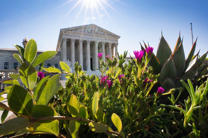 La sede de la Corte Suprema de Estados Unidos en Washington el 25 de agosto del 2026. (AP foto/J. Scott Applewhite)