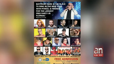 dan a conocer la lista de los artistas que actuaran en el bayfront park