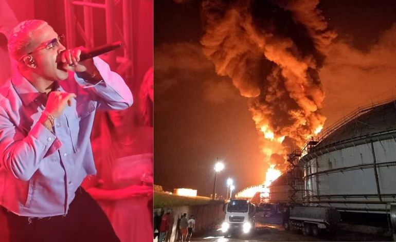 Yomil responde a las críticas por dar concierto en medio de la tragedia del incendio en Matanzas