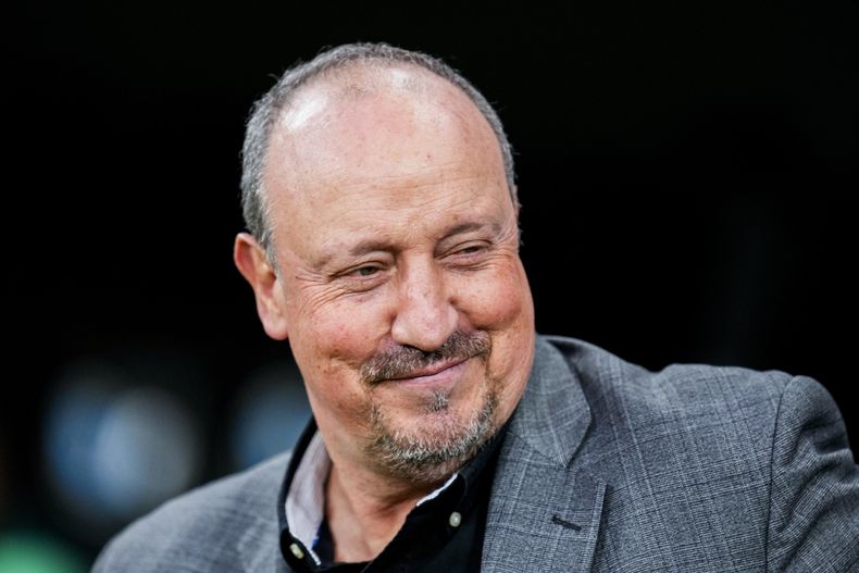 El técnico de Celta Rafa Benítez previo al partido contra el Real Madrid en la Liga española, el domingo 10 de marzo de 2024, en Madrid. (AP Foto/Manu Fernández)